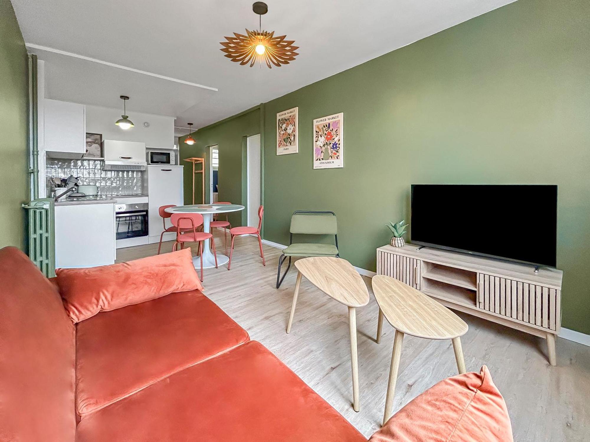 Cosy T3 Plein Centre, Clim & Balcon *